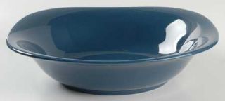 Mikasa Caribbean Blue 9 Round Vegetable Bowl, Fine China Dinnerware   Color Cla