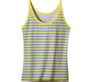 Womens Patagonia Capilene® 1 Silkweight Tank   Pearson Stripe/Pineapple Sle