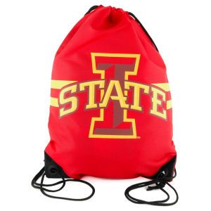 Iowa State Cyclones Forever Collectibles Team Stripe Drawstring Bag