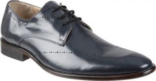 Mens Giorgio Brutini 24920   Navy Kidskin Leather Lace Up Shoes