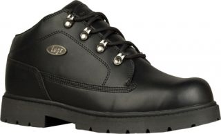 Mens Lugz Steel Craft ST   Black Leather Boots