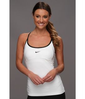 Nike Strappy Knit Tank Womens Sleeveless (White)