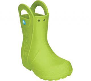 Childrens Crocs Handle It Rain Boot   Volt Green Boots