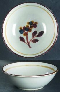 Noritake October Fest Coupe Cereal Bowl, Fine China Dinnerware   Brown, Blue & Y