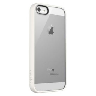 Belkin Cell Phone Case for iPhone5   White (F8W153ttC7)