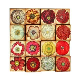 Floral Metal Wall Decor (MultiMaterial Rust free metal alloyQuantity One Setting IndoorDimensions 32 inches high x 32 inches wide Rust free metal alloyQuantity One Setting IndoorDimensions 32 inches high x 32 inches wide)