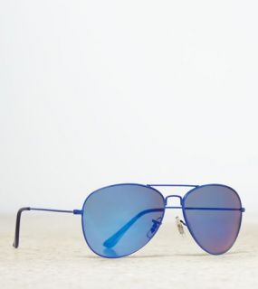 Blue AEO Aviator Sunglasses, Womens One Size