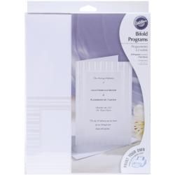 Bi fold Programs 50/pkg simple Yet Elegant