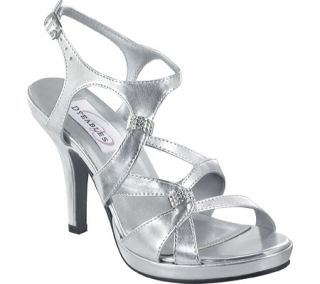 Womens Dyeables Claire   Silver Metallic Ornamented Shoes