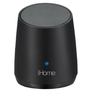 iHome Bluetooth Mini Speakers   Black (iBT69B)