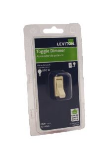 Leviton 6641I Dimmer Switch, 600W Trimatron Incandescent Toggle Light Dimmer Ivory