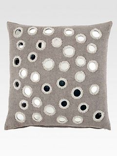 John Robshaw Sheesha Decorative Pillow/Dove   No Color