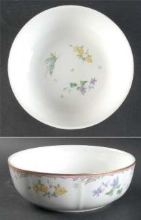 Mikasa Touch Of Spring 8 Round Vegetable Bowl, Fine China Dinnerware   Floral B