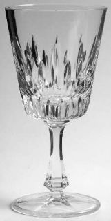 Gorham Viscount Wine Glass   Vertical Cut,Multi Side, Textured Foot