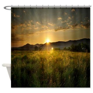  Mountain Sunrise Shower Curtain  Use code FREECART at Checkout