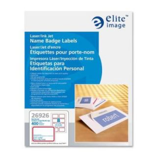 Elite Image Laser/Inkjet Name Badge Label