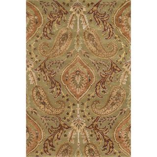 Hand tufted Alyah Multi Wool/ Viscose Rug (36 X 56) (MultiPattern OrientalMeasures 0.5 inch thickTip We recommend the use of a non skid pad to keep the rug in place on smooth surfaces.All rug sizes are approximate. Due to the difference of monitor color
