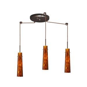 Besa Lighting BEL 3BC 567418 BR Camino Pendant