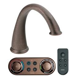 Moen Oil Rubbed Bronze High Arc Roman Tub Faucet With Iodigital Technology