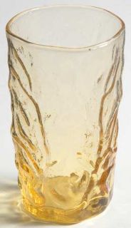 Seneca Driftwood Yellow Flat Juice Glass   Stem #1980, Buttercup Yellow