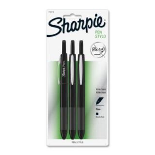 Sharpie 1753176 Retractable Soft Grip Fine Point Pen