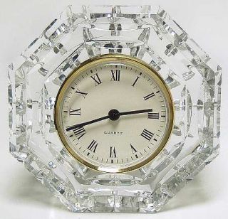 Waterford Giftware Octagonal Clock   Various Giftware Pieces