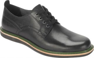 Mens Rockport Eastern Parkway Plain Toe Low   Black Leather Lace Up Shoes