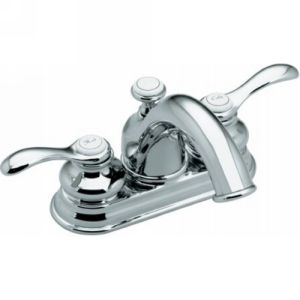 Kohler K 12266 4 CP Fairfax Two Handle 4 Centerset Lavatory Faucet