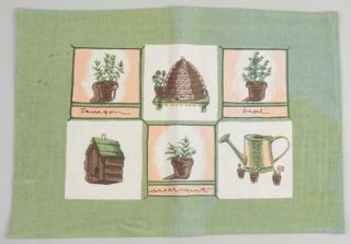 Pfaltzgraff Naturewood  Placemat Cloth, Fine China Dinnerware   Casual,Leaves/He