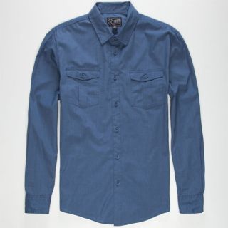 Bradley Mens Shirt Blue In Sizes X Large, Xx Large, Medium, Small, Lar