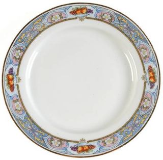 Crown Imperial Clementine Bread & Butter Plate, Fine China Dinnerware   Blue Bor