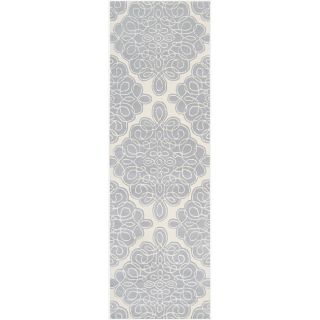 Candice Olson Hand tufted Lechtal Geometric Pattern Wool Rug (26 X 8)