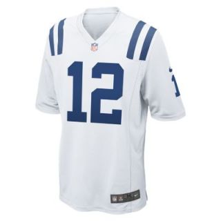 NFL Indianapolis Colts (Andrew Luck) Mens Football Away Game Jersey   White