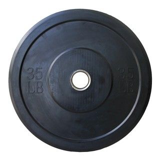 35 pound Olympic Bumper Plate Bp 35