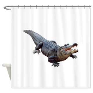  Alligator Shower Curtain  Use code FREECART at Checkout