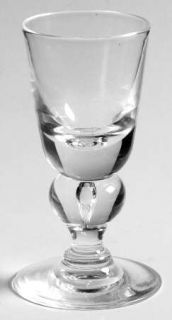 Steuben 7877 Cordial Glass   Clear With Baluster Stem,7877