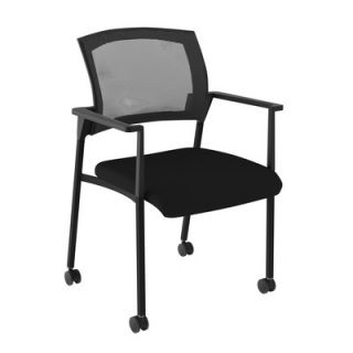 Compel Office Furniture Speedy Mesh Mobile Chair with Arms CSF6300BMOB