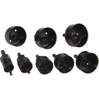 8 Pc. Hole Saw Kit