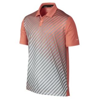Nike Innovation Graphic Mens Golf Polo   Turf Orange