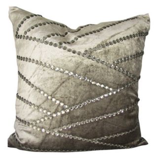 Design Accents Asymmetric Jewel Velvet Pillow   20L x 20W in.   KSS 0068 
