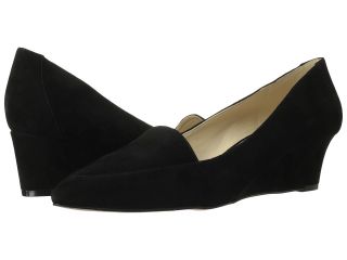 Nine West Natalina Womens Wedge Shoes (Black)