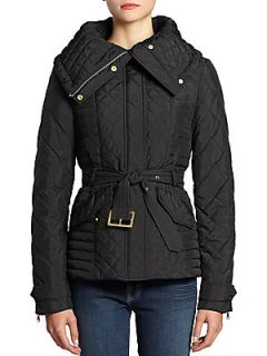 Ava Belted Quilted Coat