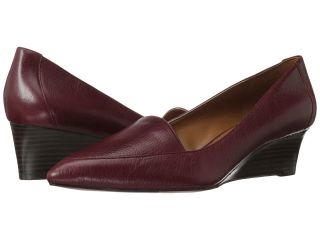 Nine West Natalina Womens Wedge Shoes (Burgundy)