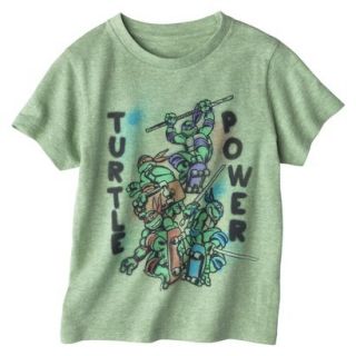 Teenage Mutant Ninja Turtles Infant Toddler Boys Short Sleeve Tee   Sage 3T