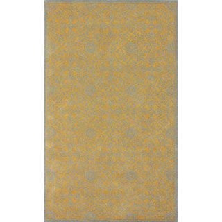 Nuloom Handmade Trellis Gold Wool Rug (5 X 8) (GreyPattern AbstractTip We recommend the use of a non skid pad to keep the rug in place on smooth surfaces.All rug sizes are approximate. Due to the difference of monitor colors, some rug colors may vary sl