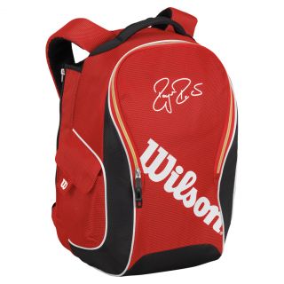 Wilson Federer Premium Tennis Backpack Red