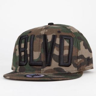 The Block Mens Snapback Hat Camo One Size For Men 211376946