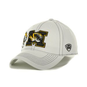 Missouri Tigers Top of the World NCAA Sketched White Cap