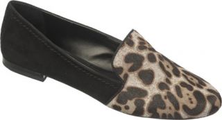 Womens Franco Sarto Zahara   Grey Leopard Suede/Calf Hair Casual Shoes