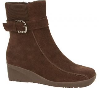 Womens Blondo Corina   Cafe Sporty Suede/Knit Boots